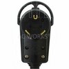 Ac Works 1.5ft  RV 30A 125V TT-30P to NEMA L5-30R 30Amp 125V Locking Female Adapter Cord TT30L530-018